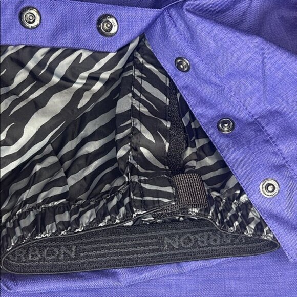 Women’s Karbon Insulated Purple Ski Snow Pants, Size 8 - Picture 5 of 10